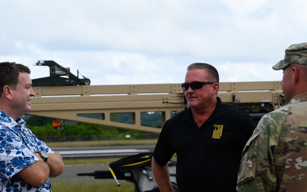 U.S. Ambassador to Palau visits during Valiant Shield 22