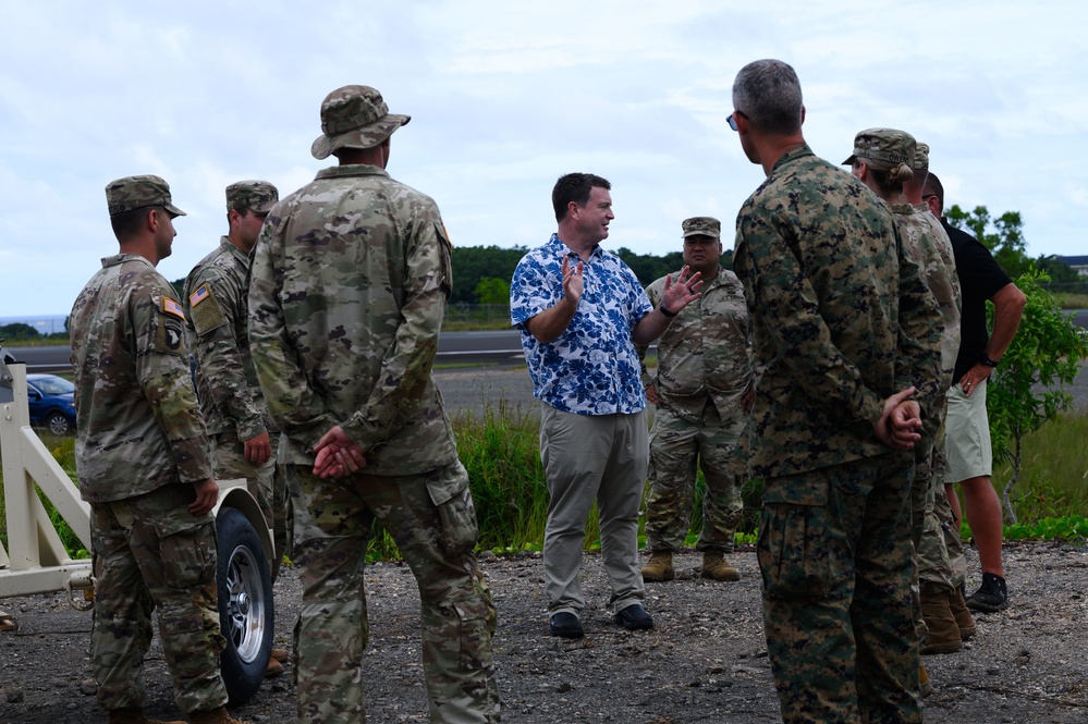 U.S. Ambassador to Palau visits during Valiant Shield 22