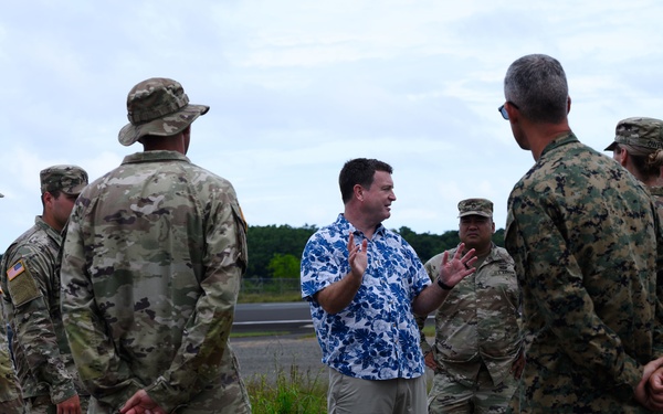 U.S. Ambassador to Palau visits during Valiant Shield 22