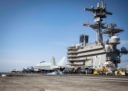 Flight Operations Aboard USS George H.W. Bush (CVN 77)