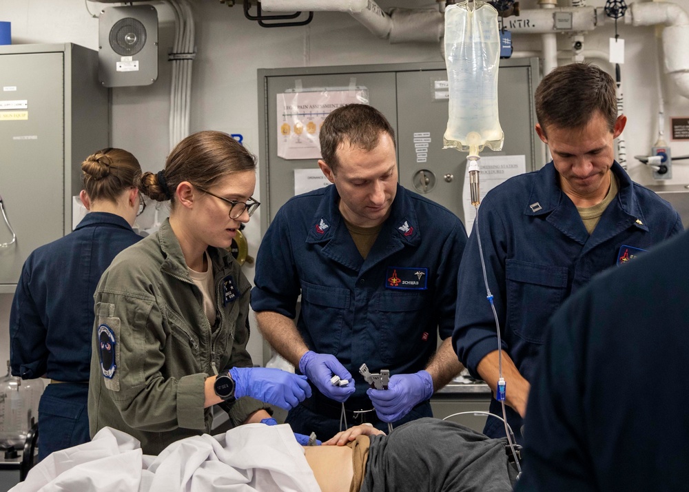 USS George H.W. Bush (CVN 77) Medical Response Team