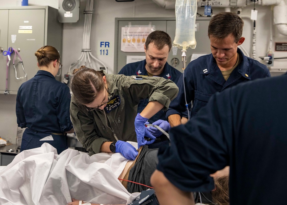 USS George H.W. Bush (CVN 77) Medical Response Team