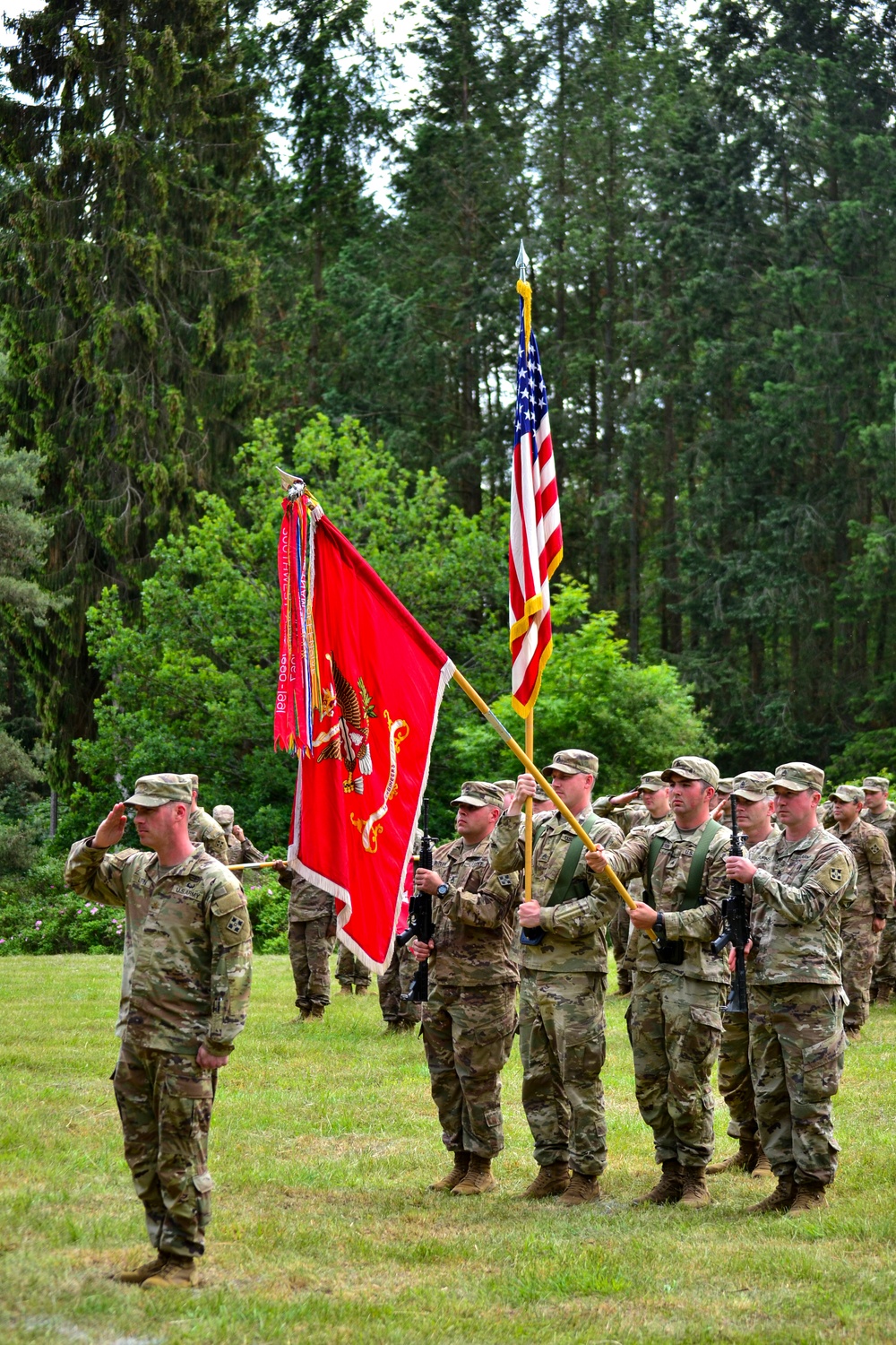 588 BEB Change of Command