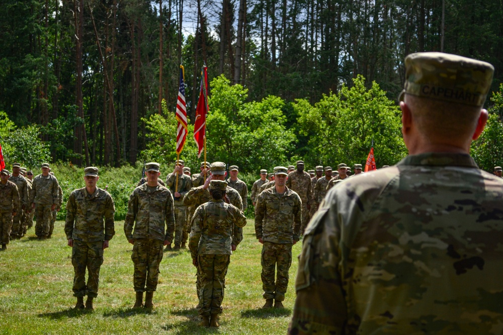 588 BEB Change of Command