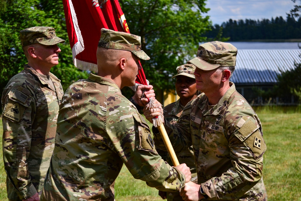 588 BEB Change of Command