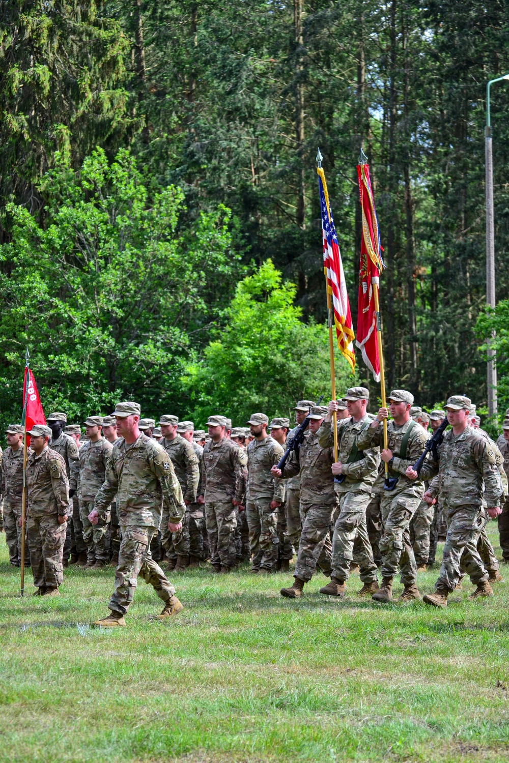 588 BEB Change of Command