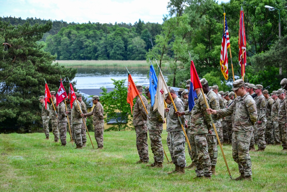 588 BEB Change of Command