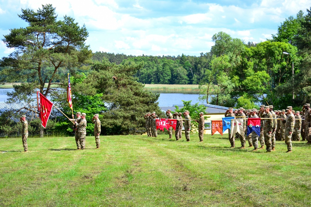 588 BEB Change of Command