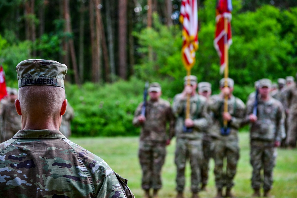 588 BEB Change of Command