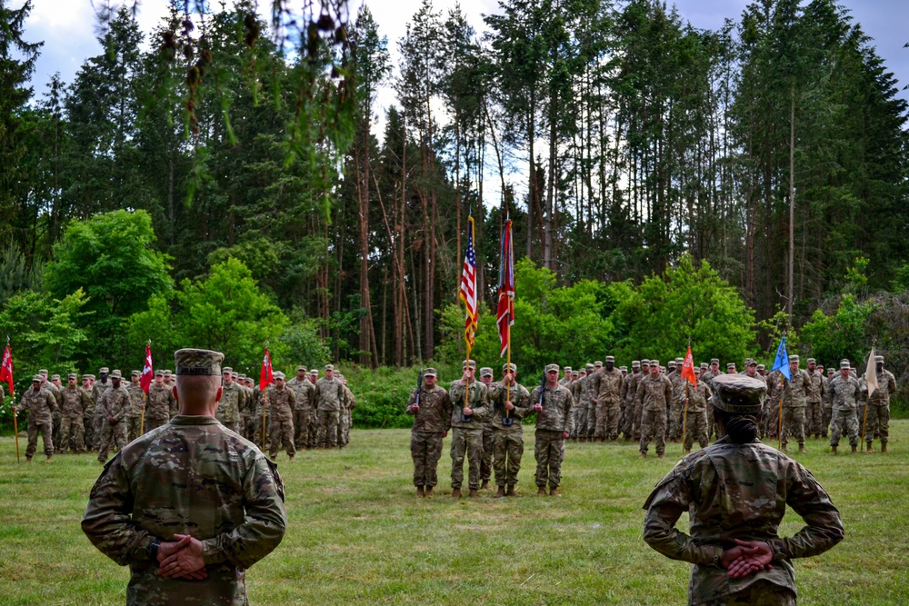 588 BEB Change of Command