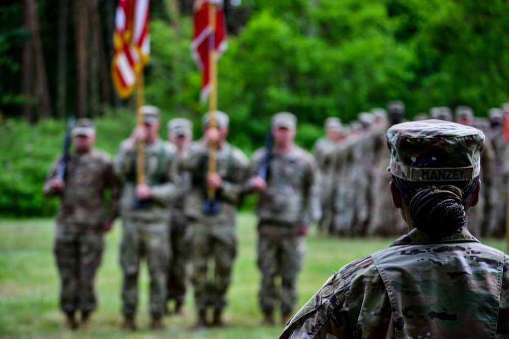 588 BEB Change of Command