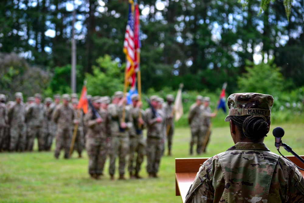 588 BEB Change of Command