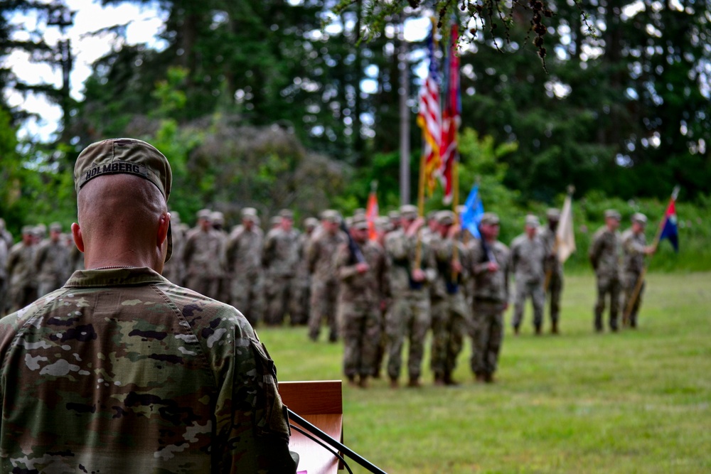 588 BEB Change of Command