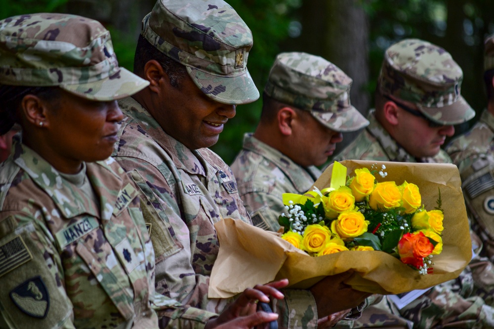 588 BEB Change of Command