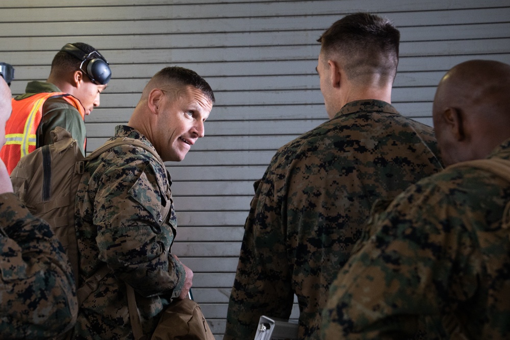 MAGTF-7: In-stream onload aboard the USS Essex (LHD2)