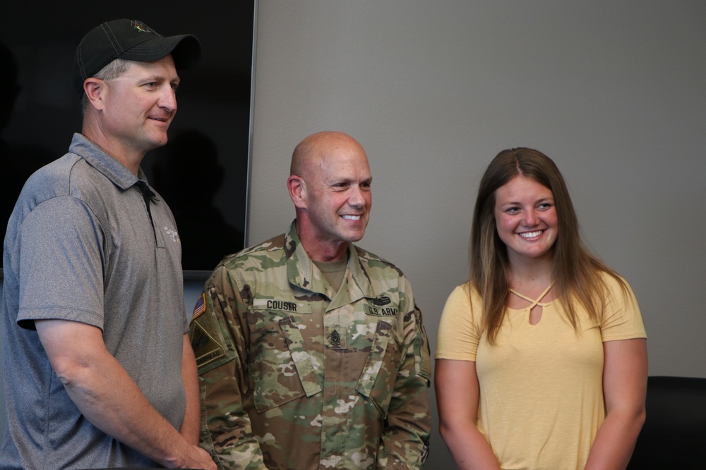 A National Scholarship Winner - Command Sergeants Major Advisory Council Scholarship Program
