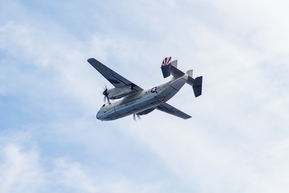 USS Ronald Reagan (CVN 76) conducts flight operations