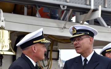 Chief of Naval Operations Visits Kiel to attend BALTOPS, Meets with Navy and Government Leaders