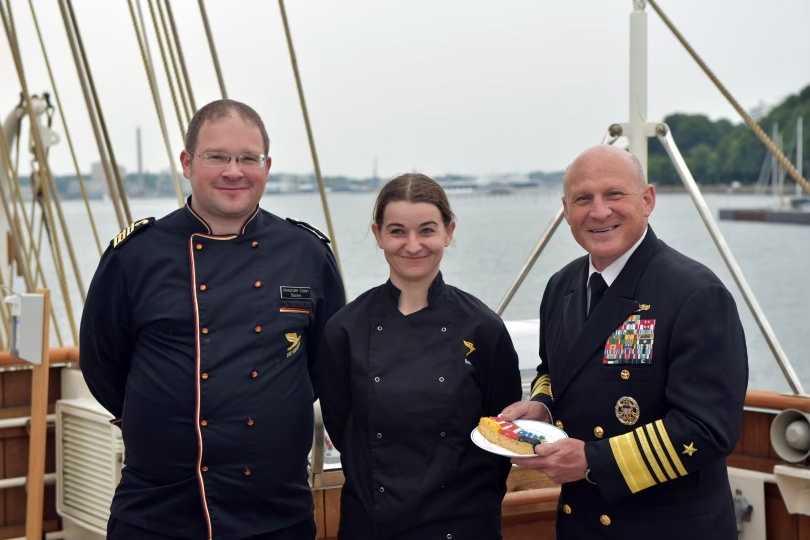 CNO Visits Kiel to attend BALTOPS, Meets with Navy and Government Leaders
