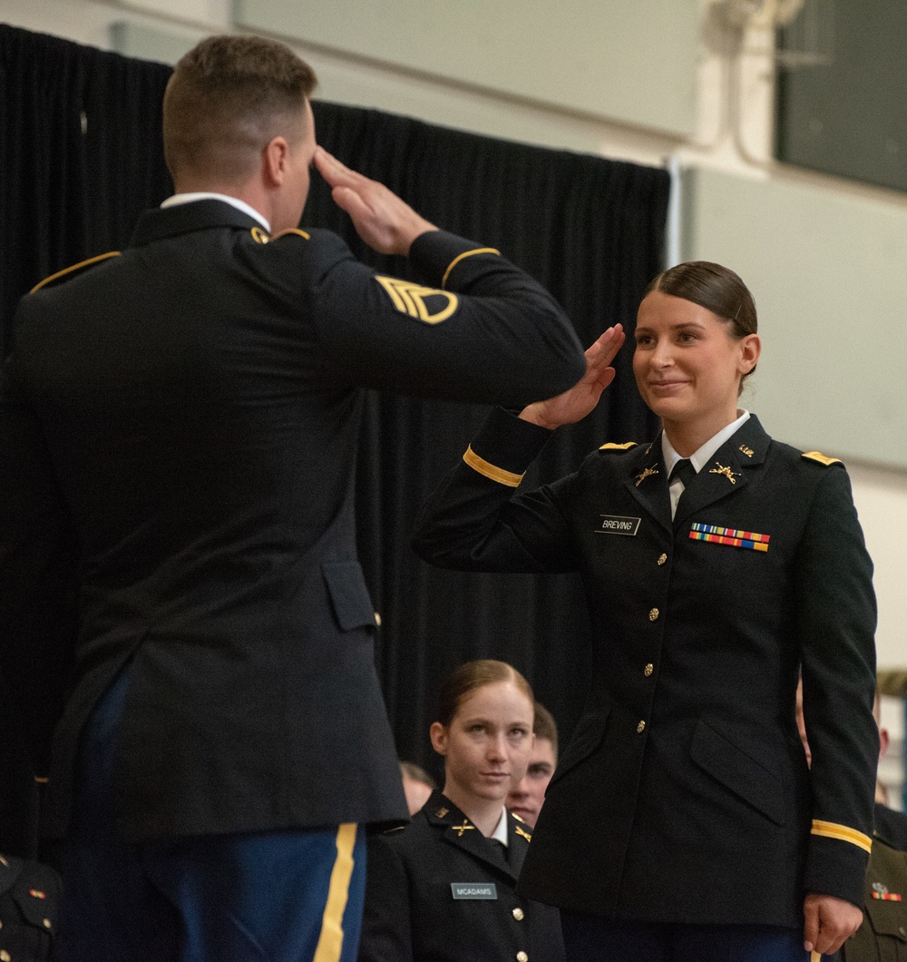 OSU ROTC commissions first female to branch Armor