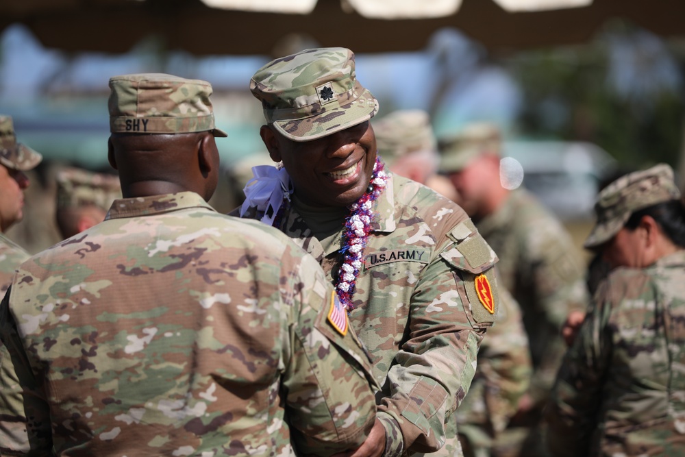 125TH Finance Battalion Installation/LTC Leviticus Pope Assumed Command