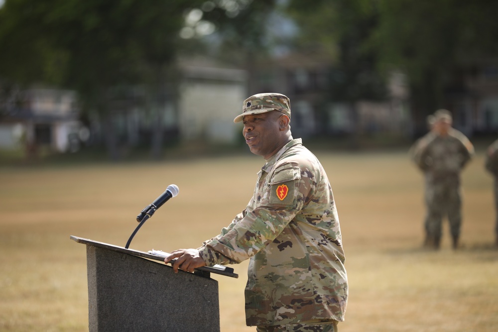 125TH Finance Battalion Installation/LTC Leviticus Pope Assumed Command