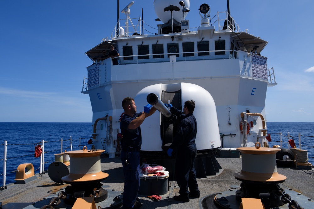 U.S. Coast Guard Cutter Mohawk - AFRICOM Patrol