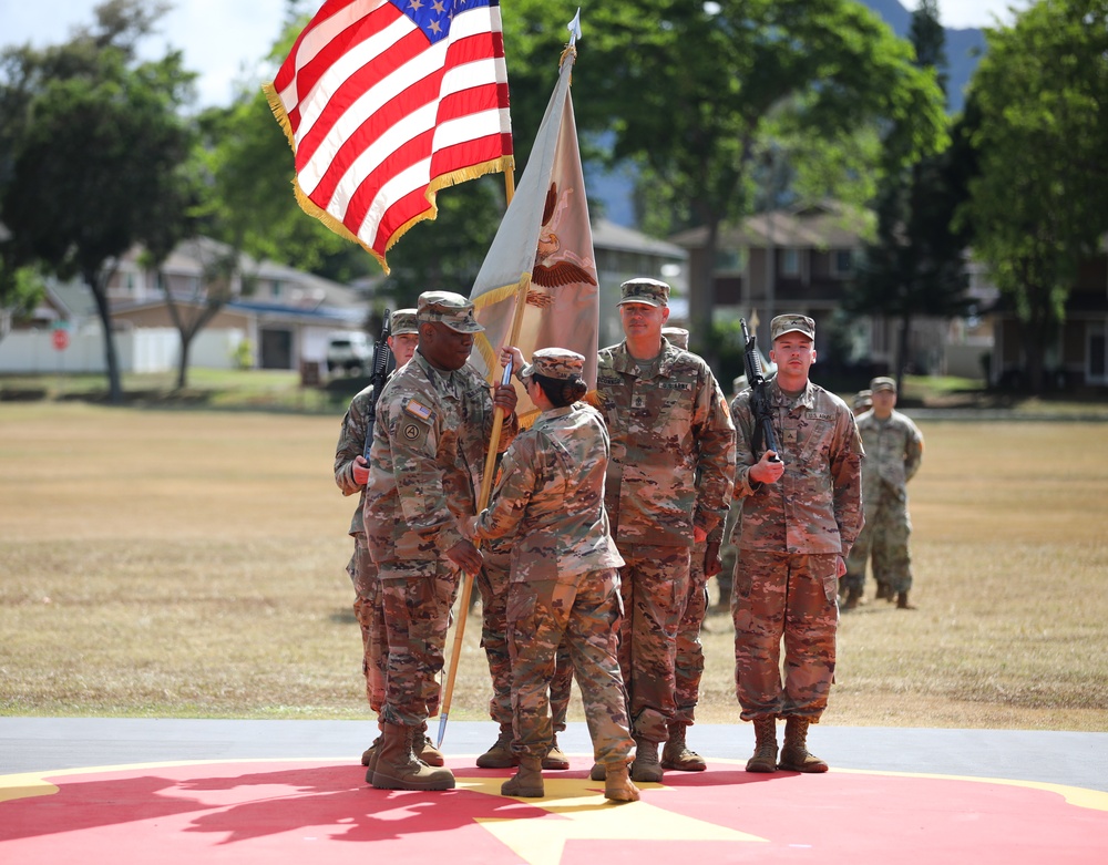 125th Finance Battalion Activation/ LTC Leviticus D. Pope Assumed Command