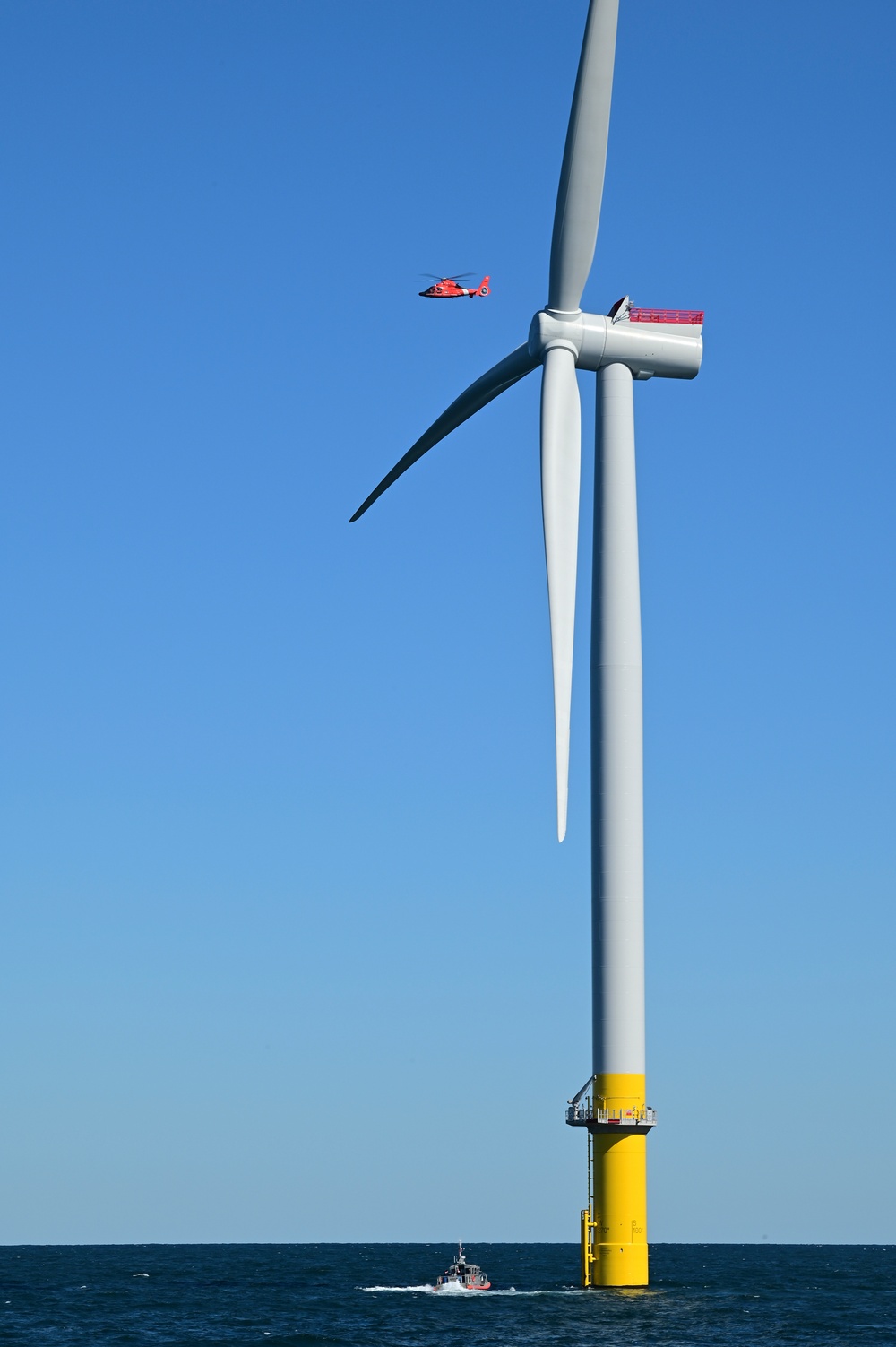 Coast Guard participates in wind farm search and rescue exercise