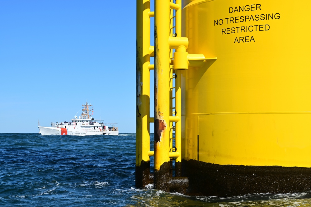 Coast Guard participates in wind farm search and rescue exercise