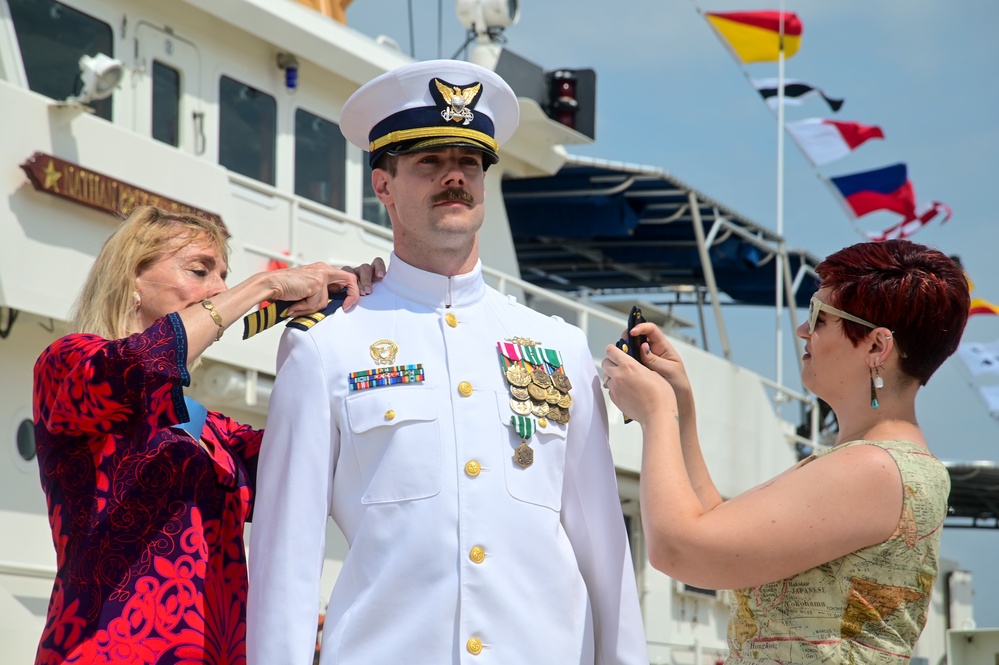 Coast Guard lieutenant promoted