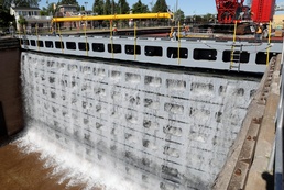 MacArthur Lock opening after seasonal maintenance, extended repair