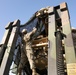 U.S. and Moroccan soldiers prepare equipment for transport to Tifnit, Morocco during African Lion 22