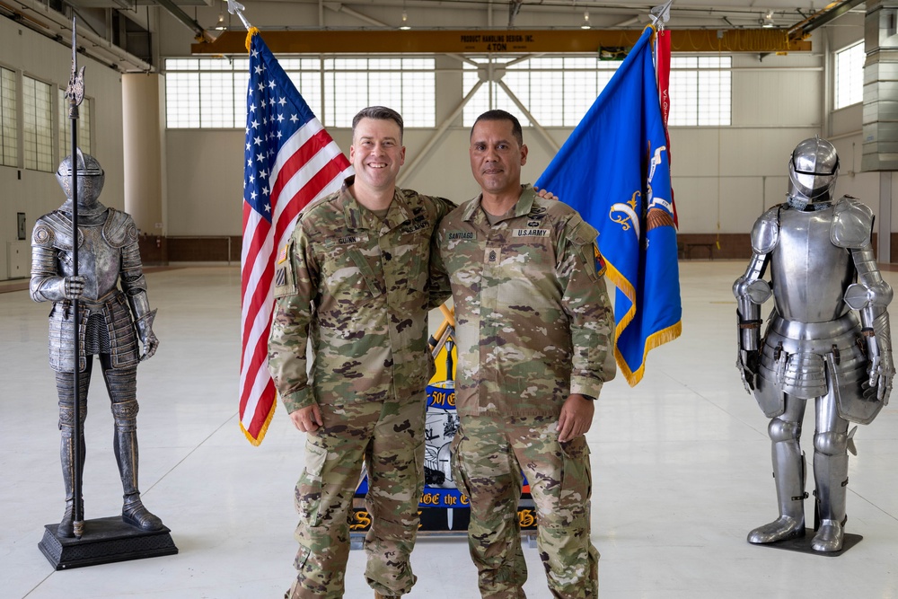 2-501 General Support Aviation Battalion Change Of Command Ceremony