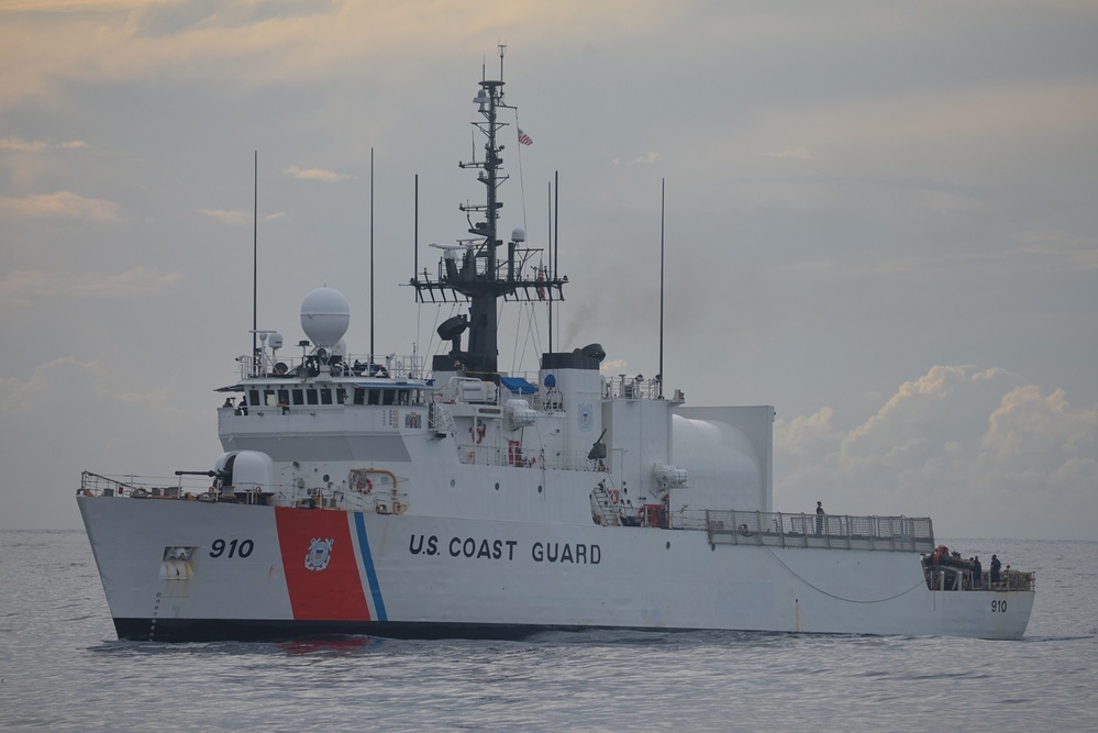 Coast Guard Cutter Thetis returns home from 77-day counter-narcotic deployment