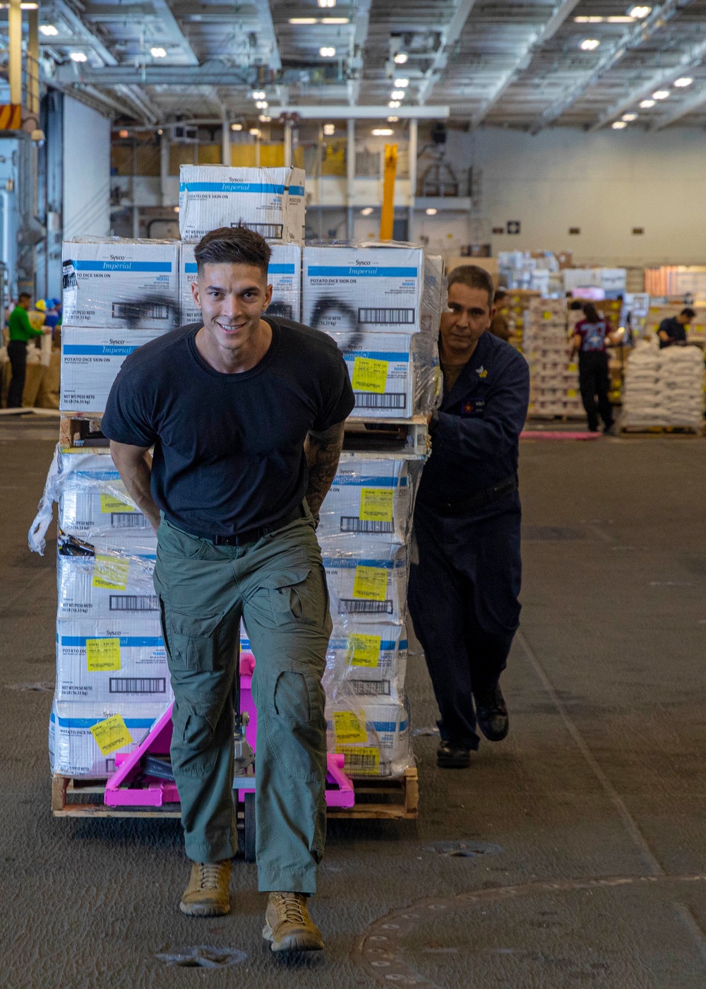 USS George H.W. Bush (CVN 77) Conducts Underway Replenishment