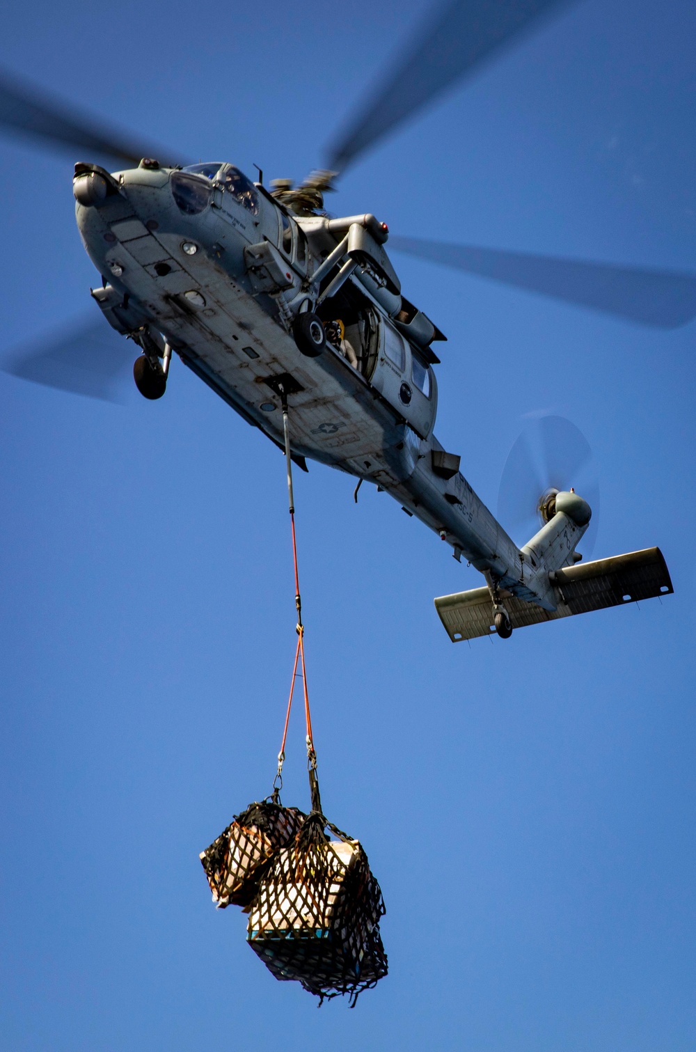 USS George H.W. Bush (CVN 77) Conducts Underway Replenishment