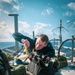 USS George H.W. Bush (CVN 77) Sailor Conducts Maintenance