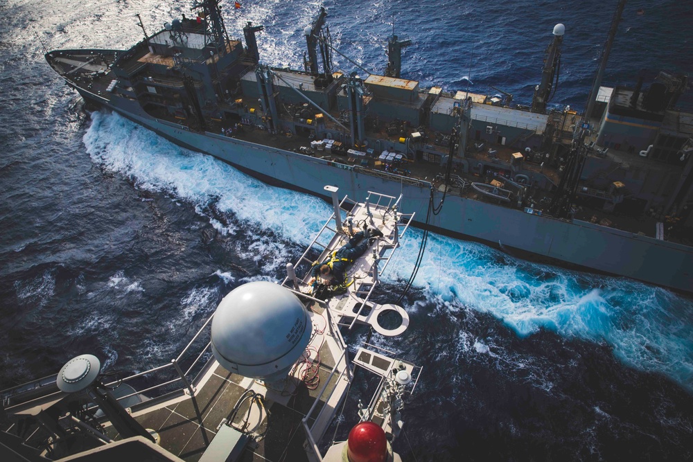 USS George H.W. Bush (CVN 77) Sailor Conducts Maintenance