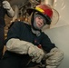 USS George H.W. Bush (CVN 77) Sailor Participates in Flooding Drill