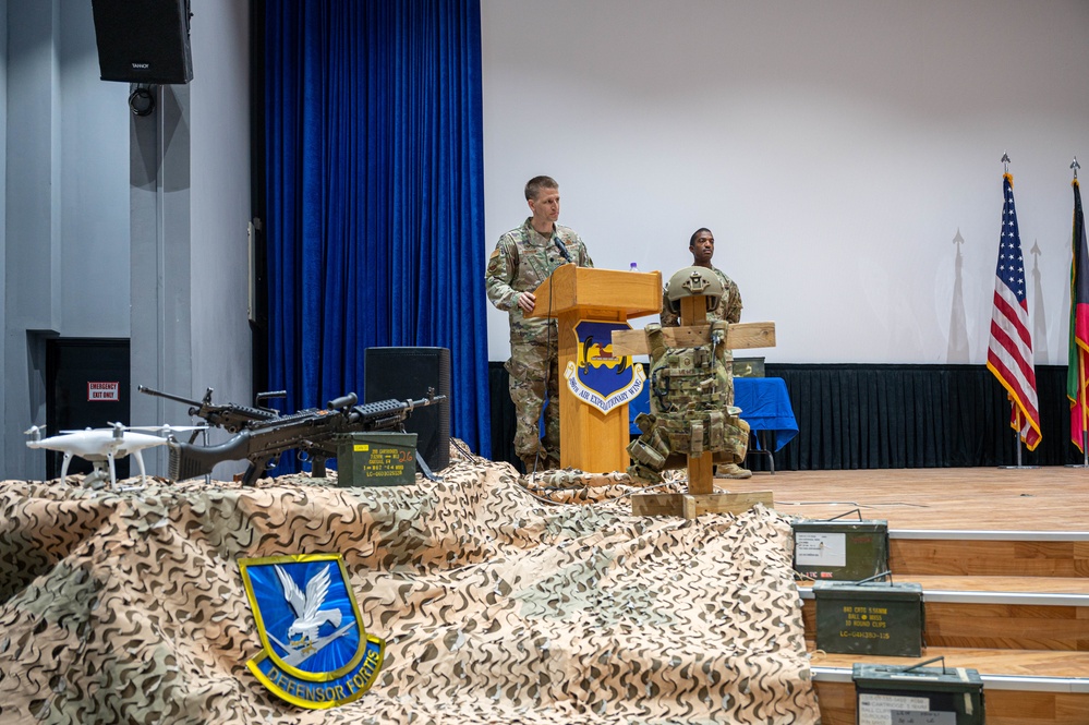 386th Expeditionary Security Forces Squadron changes command