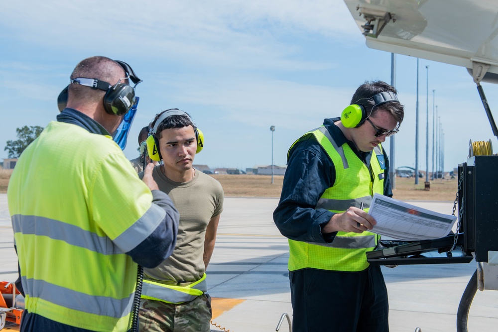 U.S. Air Force B-1B Lancers Conduct Integration Mission with Royal Australian Air Force