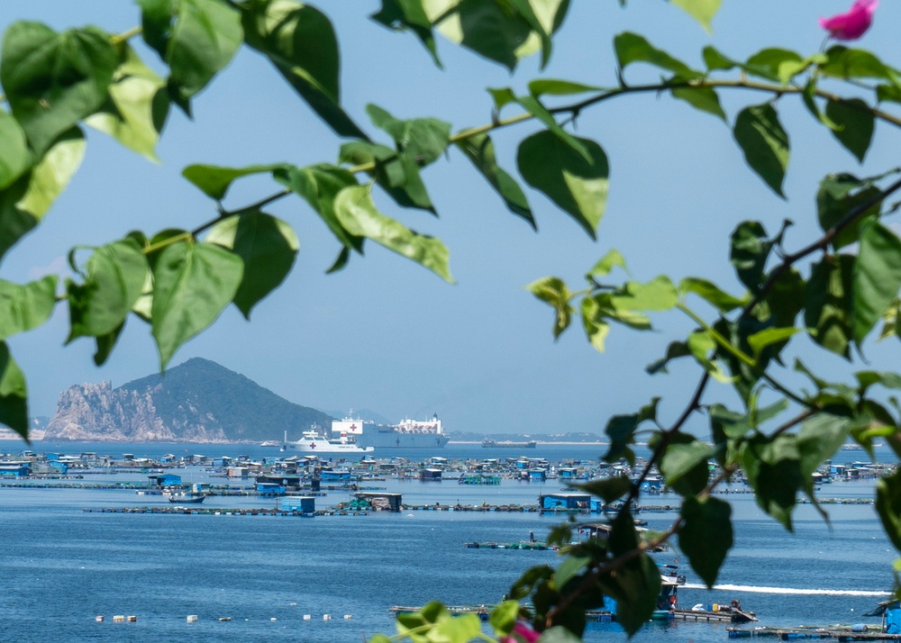 Mercy Arrives in Vietnam.