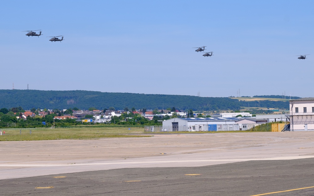 Cougar battalion returns home