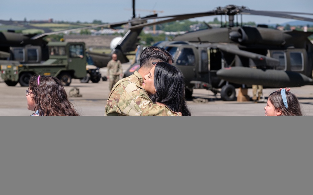 Cougar battalion returns home