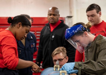 George H.W. Bush Sets Fleet Standard: Weapons Department Breaks Inspection Record