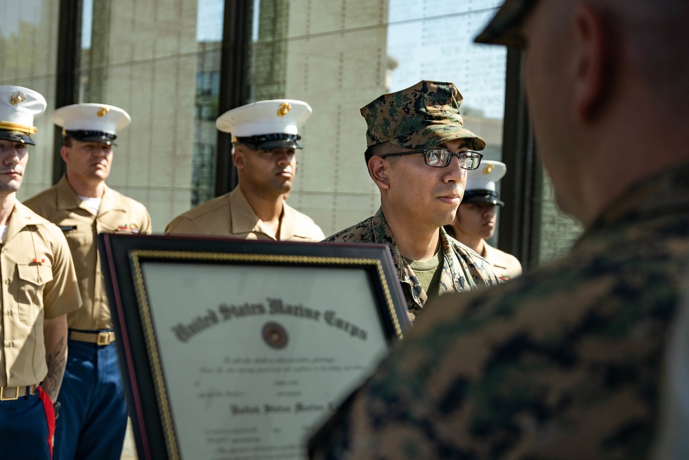 RS Richmond Promotion Ceremony, Virginia War Memorial