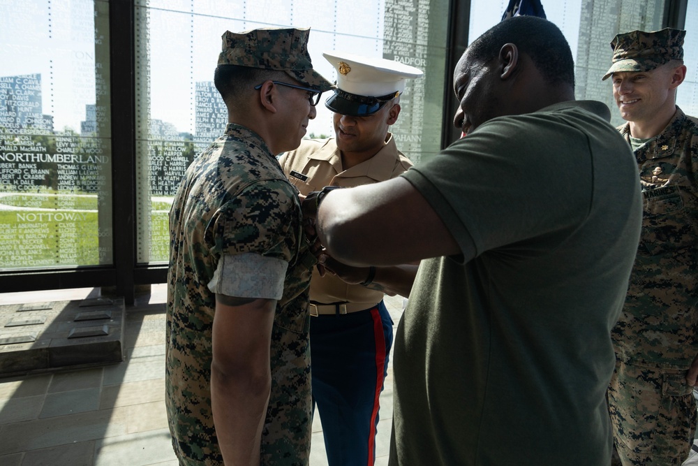 RS Richmond Promotion Ceremony, Virginia War Memorial