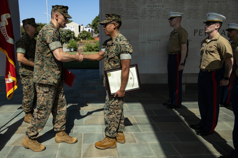 RS Richmond Promotion Ceremony, Virginia War Memorial