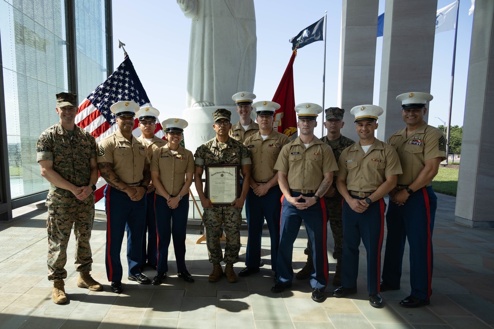 RS Richmond Promotion Ceremony, Virginia War Memorial